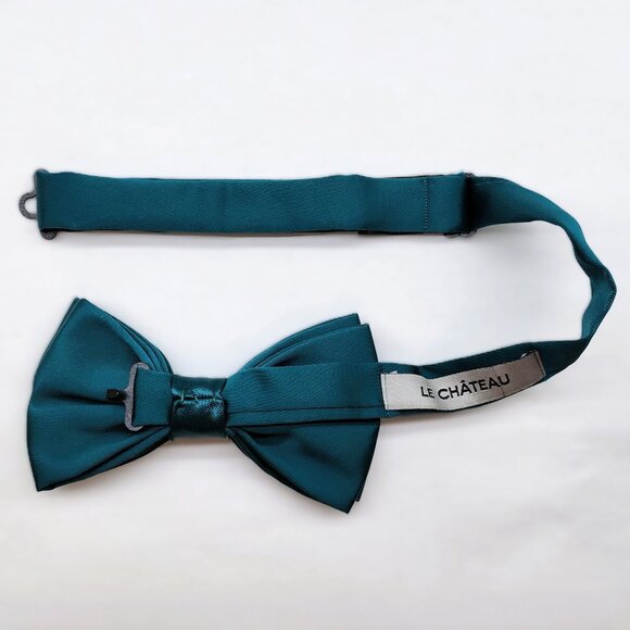 Teal Bow Tie for Boys & Young Men - Picture 3 of 4